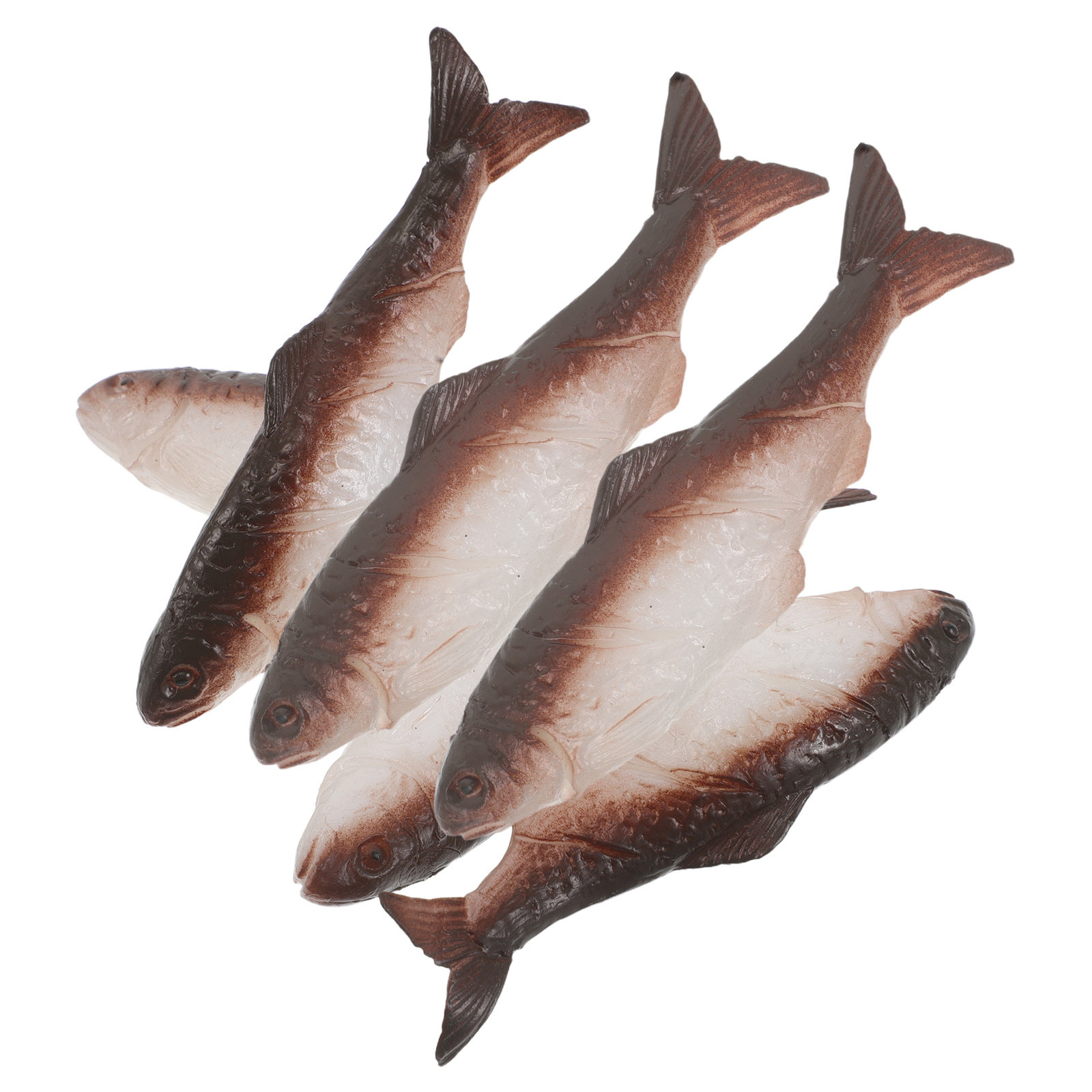 Aquarium Fish Japanese - 6개입, 실제와 흡사한 4인치 PVC 인조