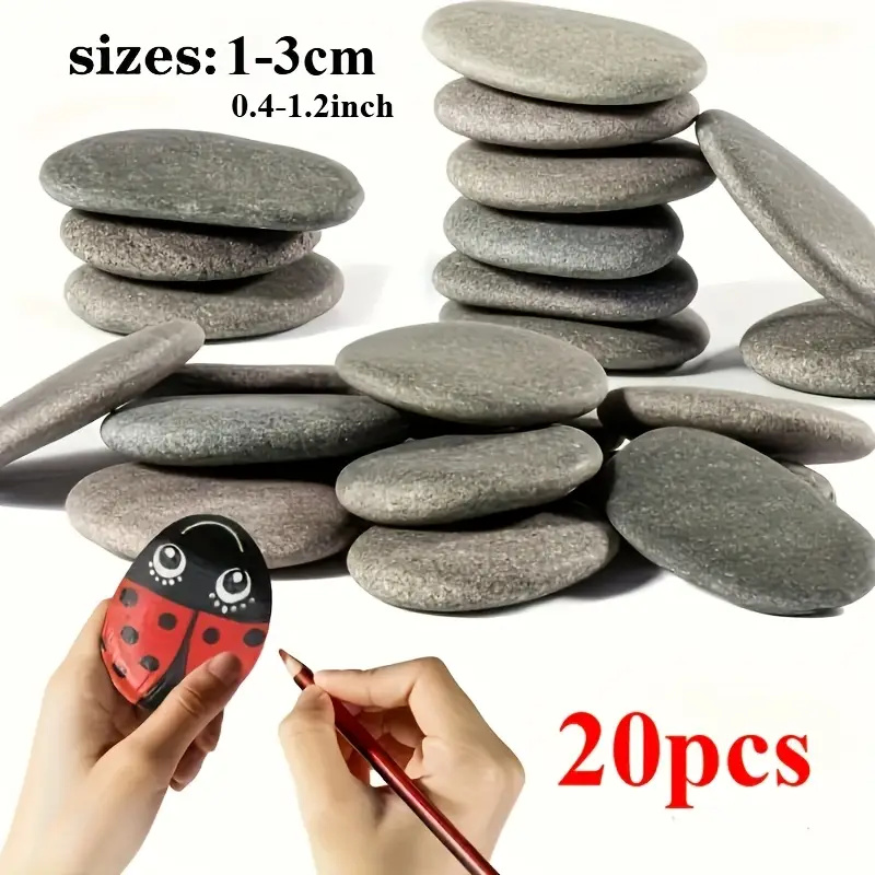 Aquarium Fish Saltwater - 20Pcs 자연 강 바위 회색-검은 색