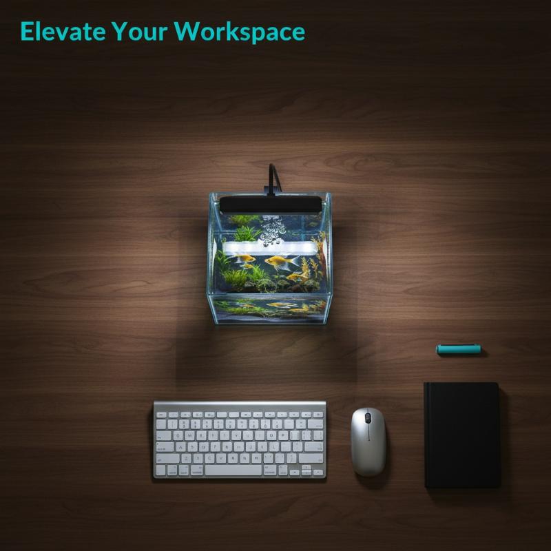 Aquarium Led Light - USB 수족관 클립 조명, 가정 사무실