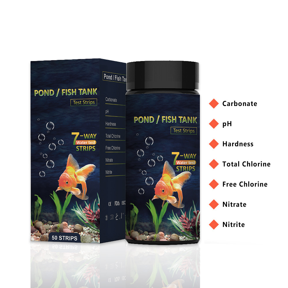 Aquarium Fish Saltwater - 7 in 1 수족관 테스트 스트립,