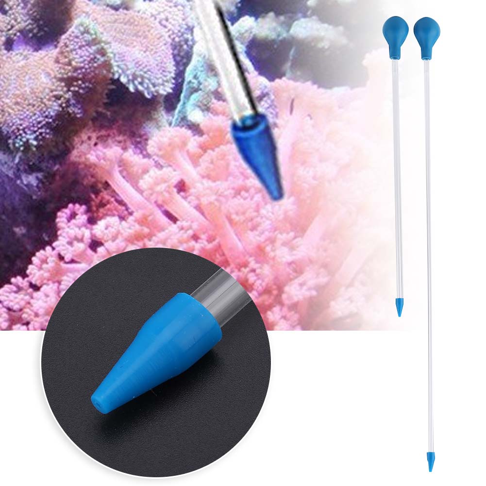 Aquarium Fish Feeder - 아크릴 산호 먹이 공급 튜브 실리콘
