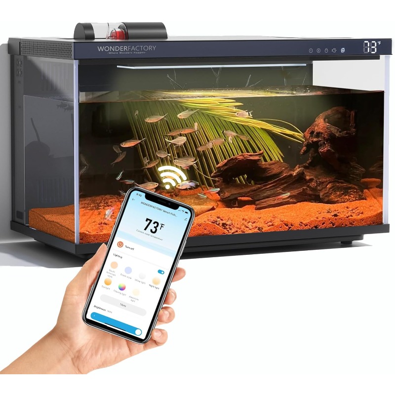 Aquarium Fish Feeder - 스마트 어항, 유리 어항, 자가 세척