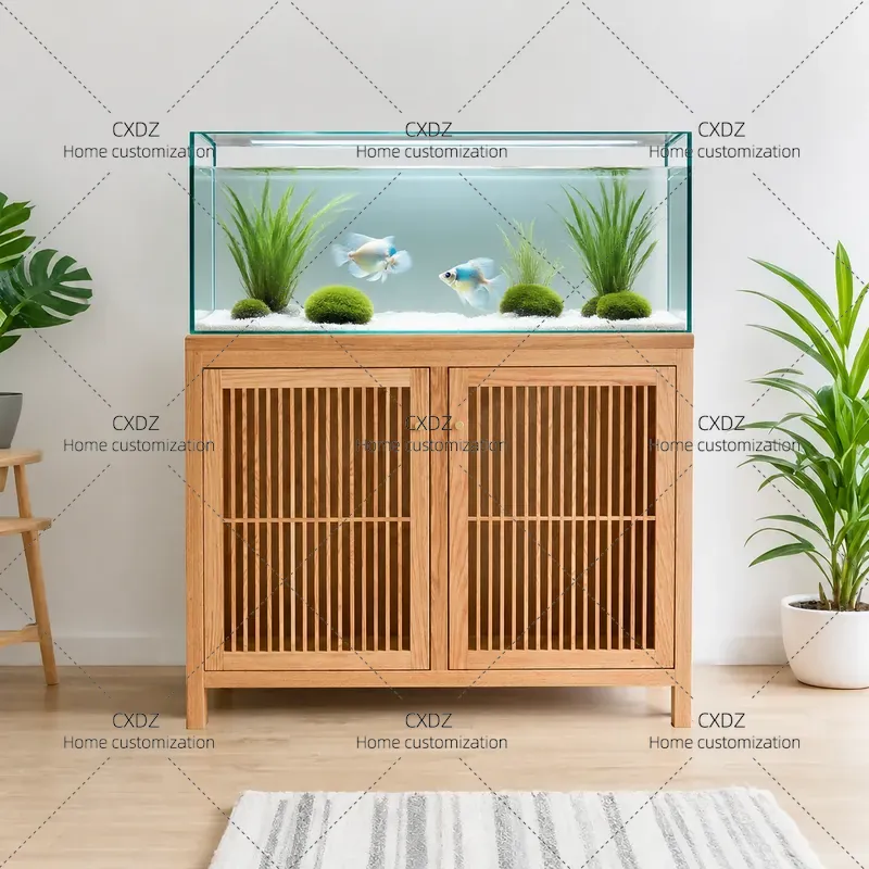 레드 오크 체리 우드 어항 스탠드 원목 수족관 랙 일본 - Aquarium Fish Japanese 리뷰 및 가격