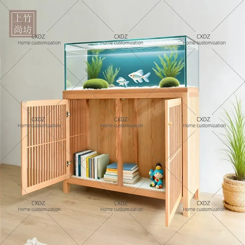 레드 오크 체리 우드 어항 스탠드 원목 수족관 랙 일본 - Aquarium Fish Japanese 리뷰 및 가격
