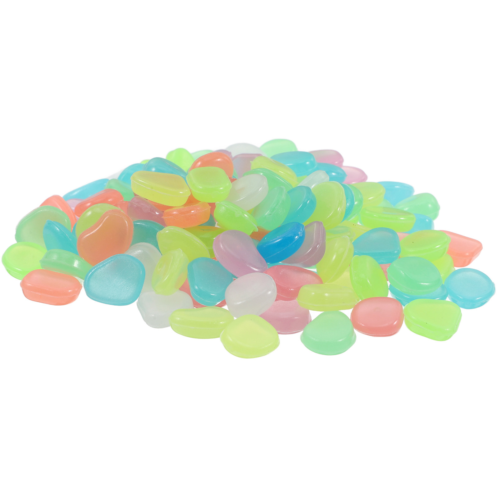 어둠 속에서 빛나는 조약돌 400개, 야광 효과가 있는 - Aquarium Fish Small 리뷰 및 가격