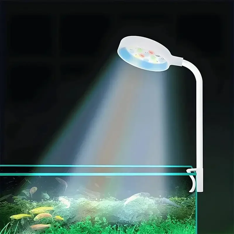 어항 조명 어댑터 포함 LED 클립 온 어항 조명, 소 - Aquarium Fish Small 리뷰 및 가격