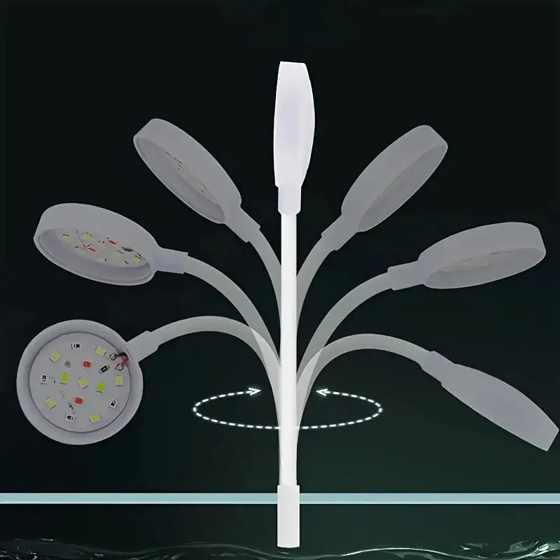 어항 조명 어댑터 포함 LED 클립 온 어항 조명, 소 - Aquarium Fish Small 리뷰 및 가격
