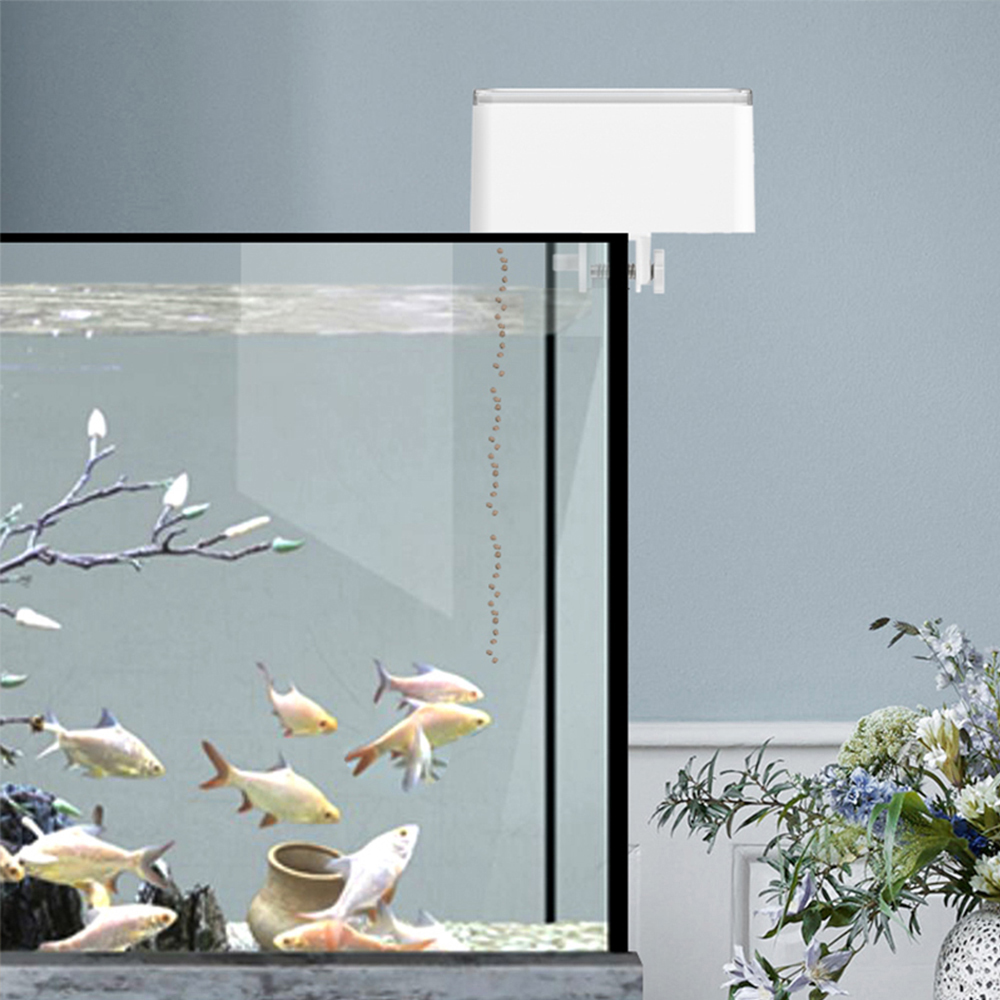 100ML 대용량 물고기 피더 모바일 폰 APP 제어  - Aquarium Fish Feeder 리뷰 및 가격