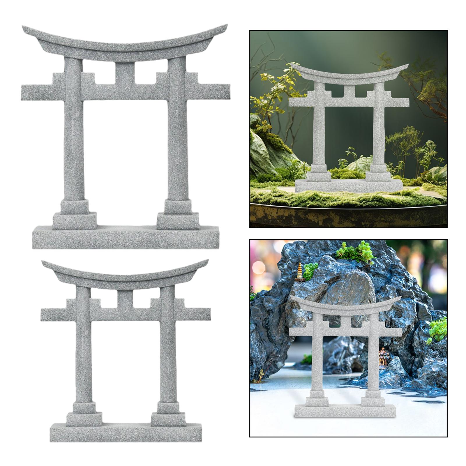 어항 장식 미니어처 일본식 토리이 게이트 PVC 풍경  - Aquarium Fish Japanese 리뷰 및 가격