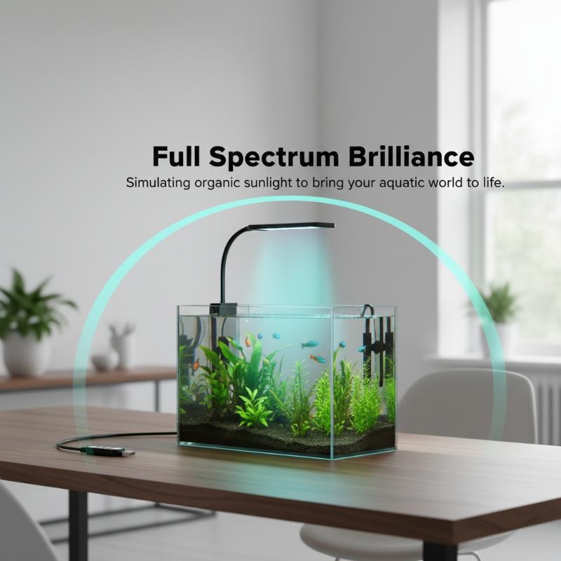 USB 수족관 클립 조명, 가정 사무실 데스크탑 어항  - Aquarium Led Light 리뷰 및 가격