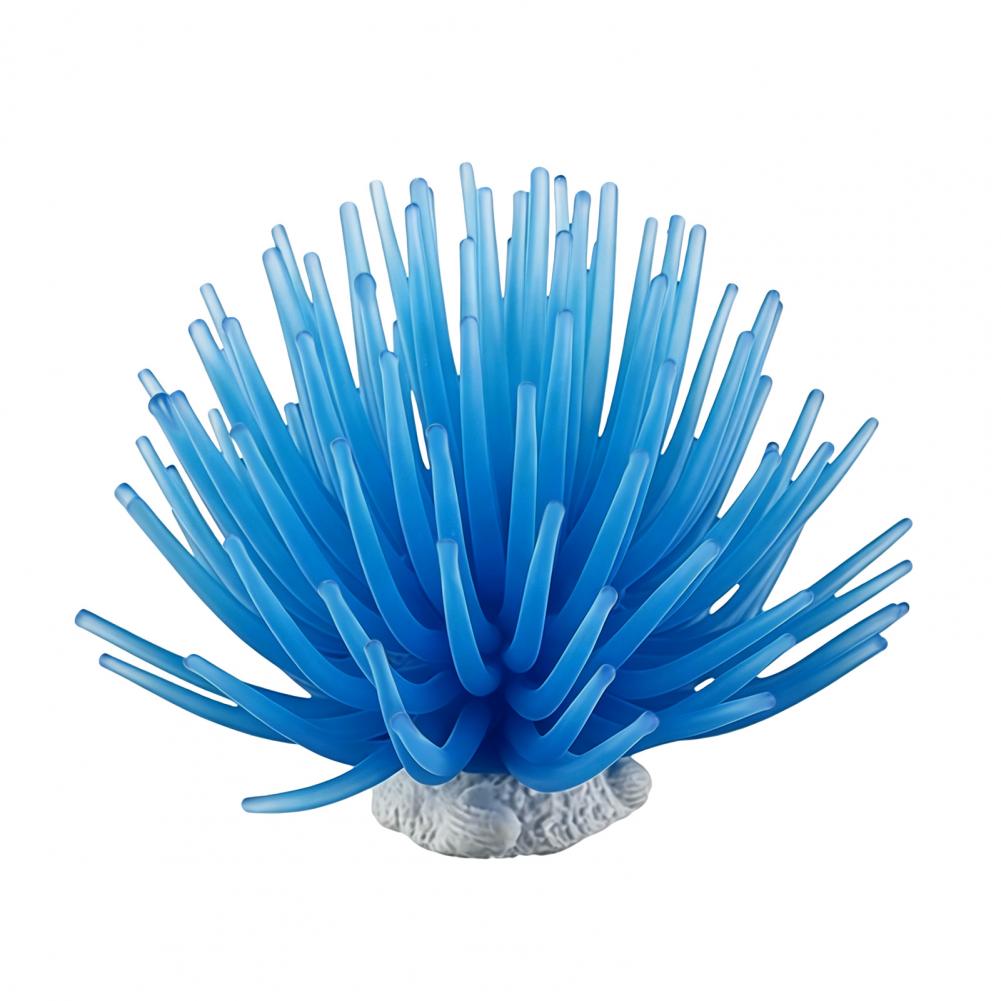 실감 나는 파란색 실리콘 해파리 장식, 어항 장식용으로 - Aquarium Fish Accessories 리뷰 및 가격