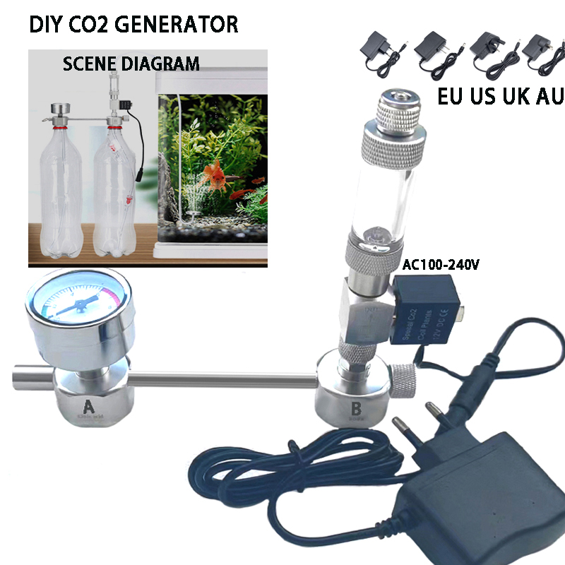 수족관 DIY CO2 발생기 시스템 키트 CO2 발생기 - Co2 Diffuser Planted 리뷰 및 가격