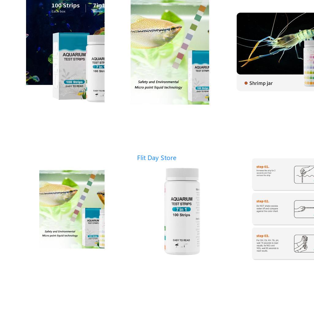 초보자 수족관 테스트 스트립을 위한 F92C 100Pc - Aquarium Fish Saltwater 리뷰 및 가격