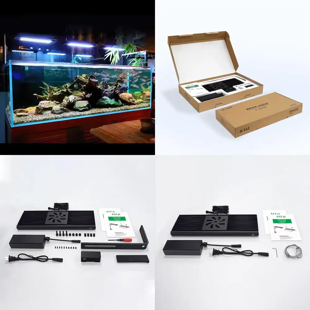 아쿠아리움 LED 조명 일출 일몰 산호 LED 아쿠아리 - Aquarium Led Light 리뷰 및 가격