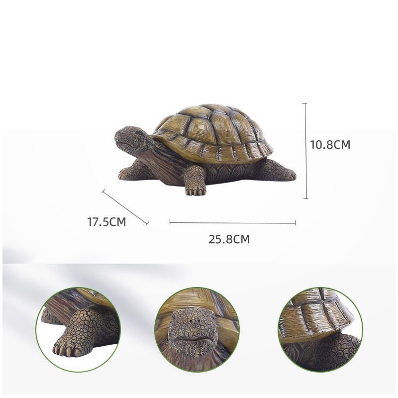 귀여운 장식 거북이 송진 거북이, 야외 정원 연못 물고 - Aquarium Fish Accessories 리뷰 및 가격